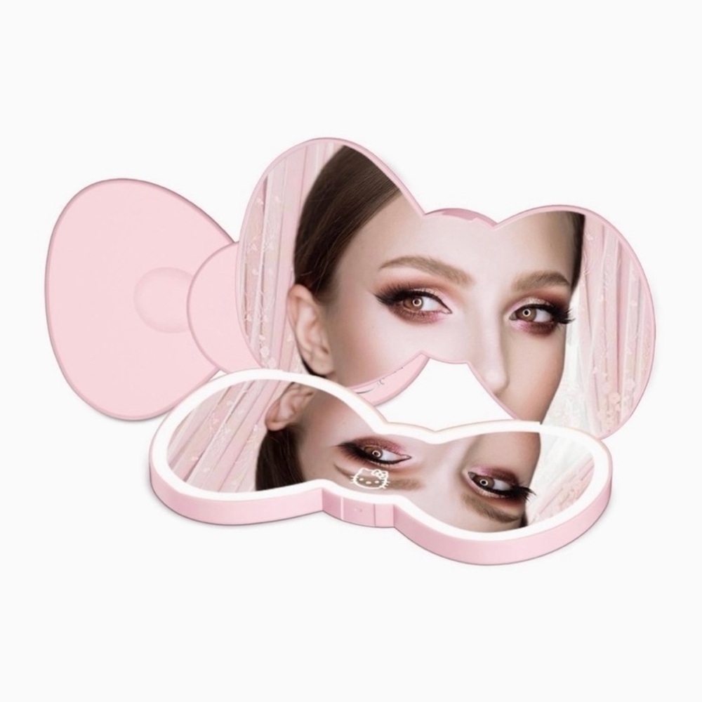 HELLO KITTY LED bow compact mirror